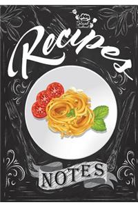 Blank Cookbook Recipes & Notes