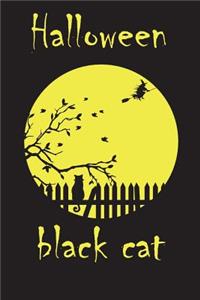 Halloween black cat