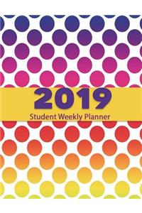2019 Student Weekly Planner