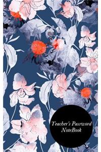 Teacher's Password Notebook