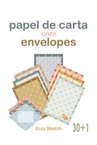Papel de Carta Com Envelopes