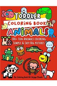 Toddler Coloring Book Animals