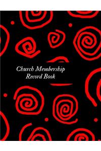 Church Membership Record Book