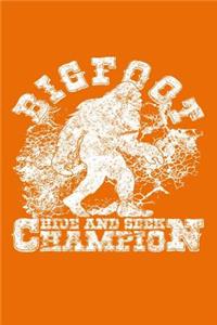 Bigfoot Hide & Seek Champion