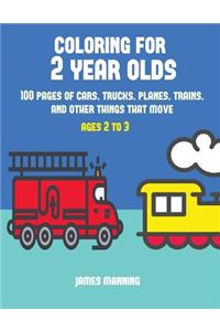 Coloring for 2 Year Olds
