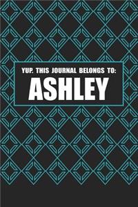 Yup. This Journal Belongs to Ashley