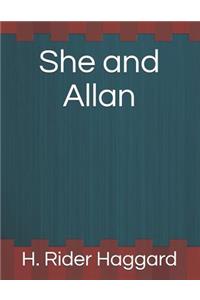 She and Allan: Large Print