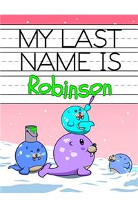 My Last Name is Robinson