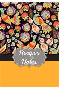 Recipes and Notes