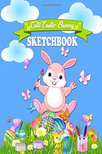 Cute Easter Bunny Sketchbook