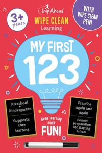 Leap Ahead Wipe-Clean Learning: My First 123