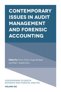 Contemporary Issues in Audit Management and Forensic Accounting