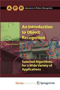 An Introduction to Object Recognition