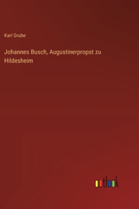 Johannes Busch, Augustinerpropst zu Hildesheim