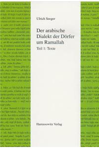 Der Arabische Dialekt Der Dorfer Um Ramallah