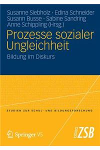 Prozesse Sozialer Ungleichheit