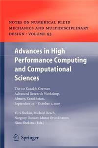 Advances in High Performance Computing and Computational Sciences