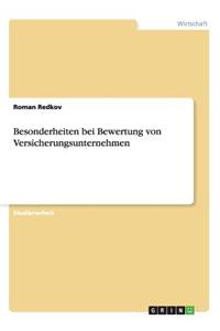 Besonderheiten bei Bewertung von Versicherungsunternehmen