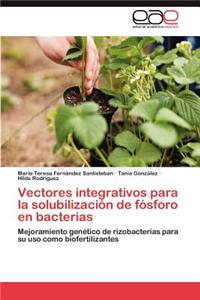 Vectores Integrativos Para La Solubilizacion de Fosforo En Bacterias