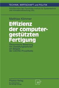Effizienz Der Computergestützten Fertigung