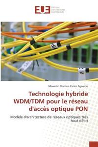 Technologie Hybride Wdm/Tdm Pour Le Réseau d'Accès Optique Pon