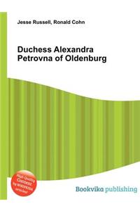 Duchess Alexandra Petrovna of Oldenburg