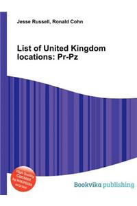 List of United Kingdom Locations