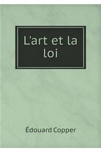 L'art et la loi