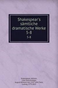 Shakespear's samtliche dramatische Werke