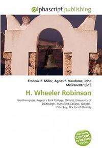 H. Wheeler Robinson