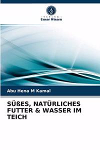Süßes, Natürliches Futter & Wasser Im Teich