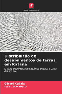 Distribuição de desabamentos de terras em Katana