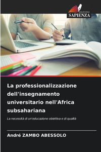 professionalizzazione dell'insegnamento universitario nell'Africa subsahariana
