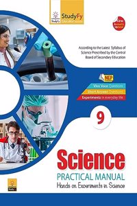 StudyFy CBSE Class 9th Science Lab Manual for 2024 Exam
