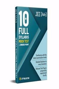 10 Full Syllabus Mock Tests for JEE (Advanced) By Career Point, Kota 2023 [Paperback] Career Point Kota