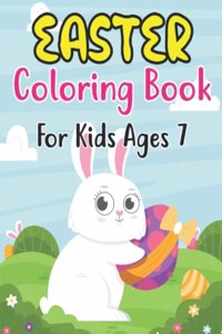 Easter Coloring Book For Kids Ages 7