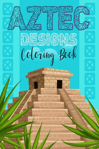 Aztec designs coloring Book