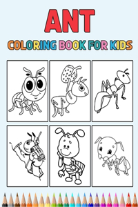 Ant Coloring Book for Kids