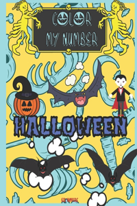 Color My Number Halloween
