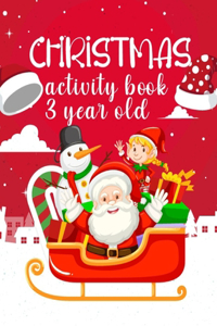 Christmas Activity Book 3 Year Old