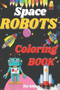 Space Robot Coloring Book