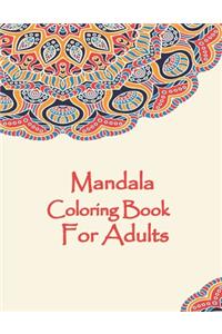 Mandala Coloring Book For Adults