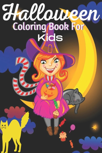 Halloween Coloring Book For Kids