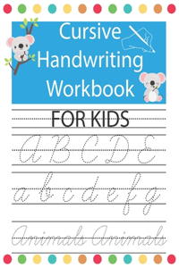 Cursive Handwriting Workbook For Kids