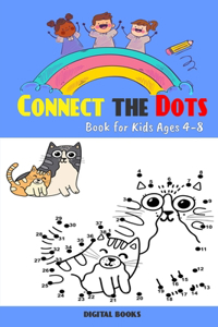 Connect The Dots Book For Kids Ages 4-8
