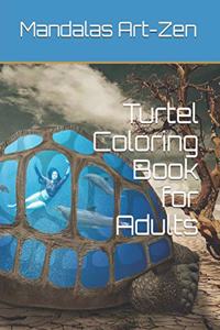 Turtel Coloring Book for Adults