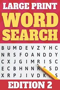 Large Print Word Search