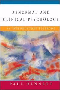 Abnormal and Clinical Psychology