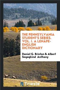 A LenÃ¢pe-English Dictionary