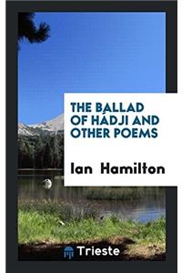 The Ballad of Hádji and Other Poems